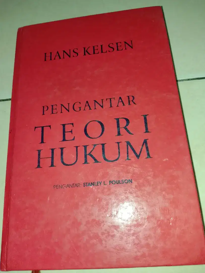 Buku pengantar teori hukum hans kelsen, 2008, jilid lux