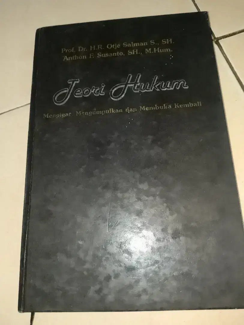 Buku teori hukum, other Salman, 2007, jilid lux