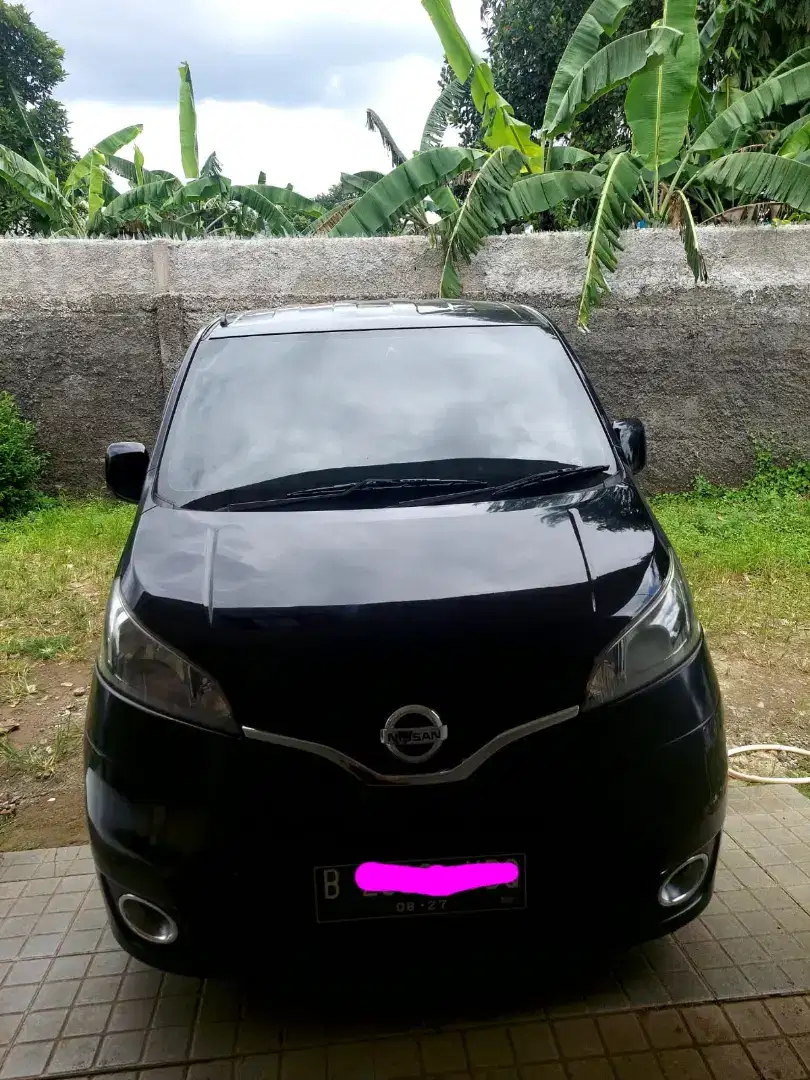 NISSAN EVALIA SV MT, HITAM, Pajak 08/2025, Plat 2027