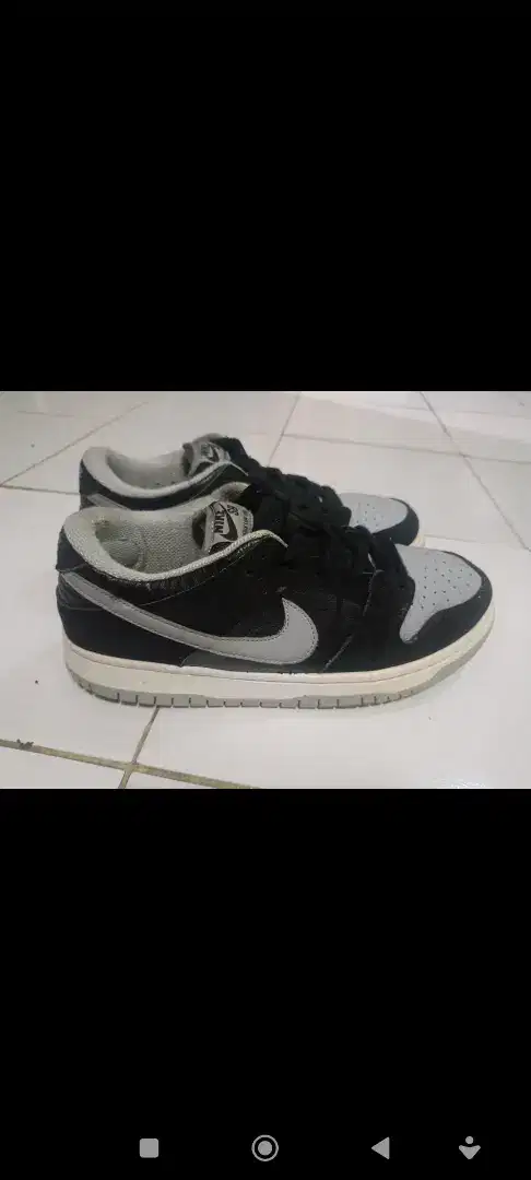 JUAL SEPATU CASUAL NIKE SB DUNK BLACK WHITE (PANDA)  Original