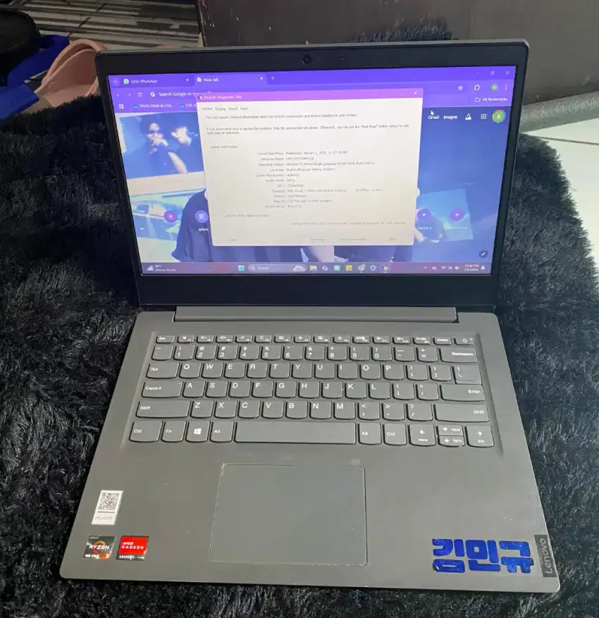 NEGO JUAL CEPAT BUTUH LAPTOP LENOVO V14 ARE RYZEN 5 4500U