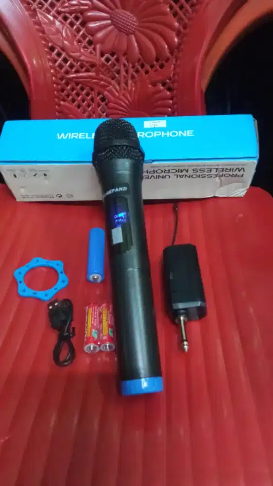Mic wireless pelengkap sound