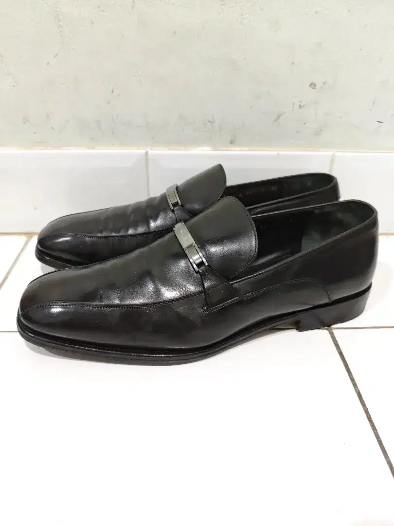 Salvatore Ferragamo Patent Leather Dress Loafer original authentic 9