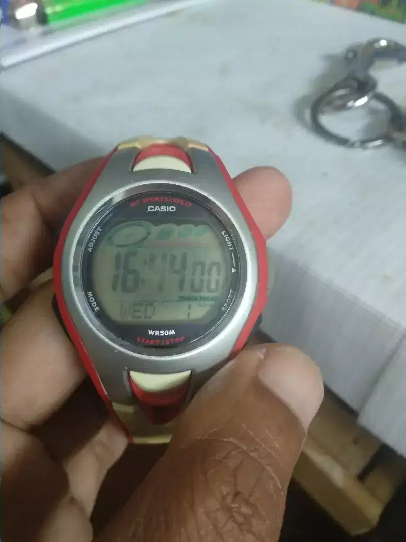 Jam tangan Casio phys str-500 ori