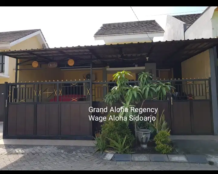 JUAL CEPAT RUMAH GRAND ALOHA SIDOARJO WAGE SIDOARJO