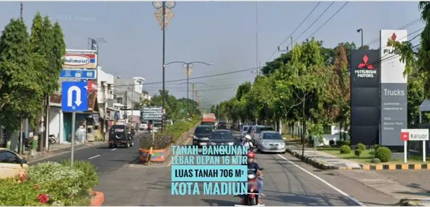 Tanah&Rumah Lama, KOTA MADIUN Urip Sumoharjo, Lokasie Baguss