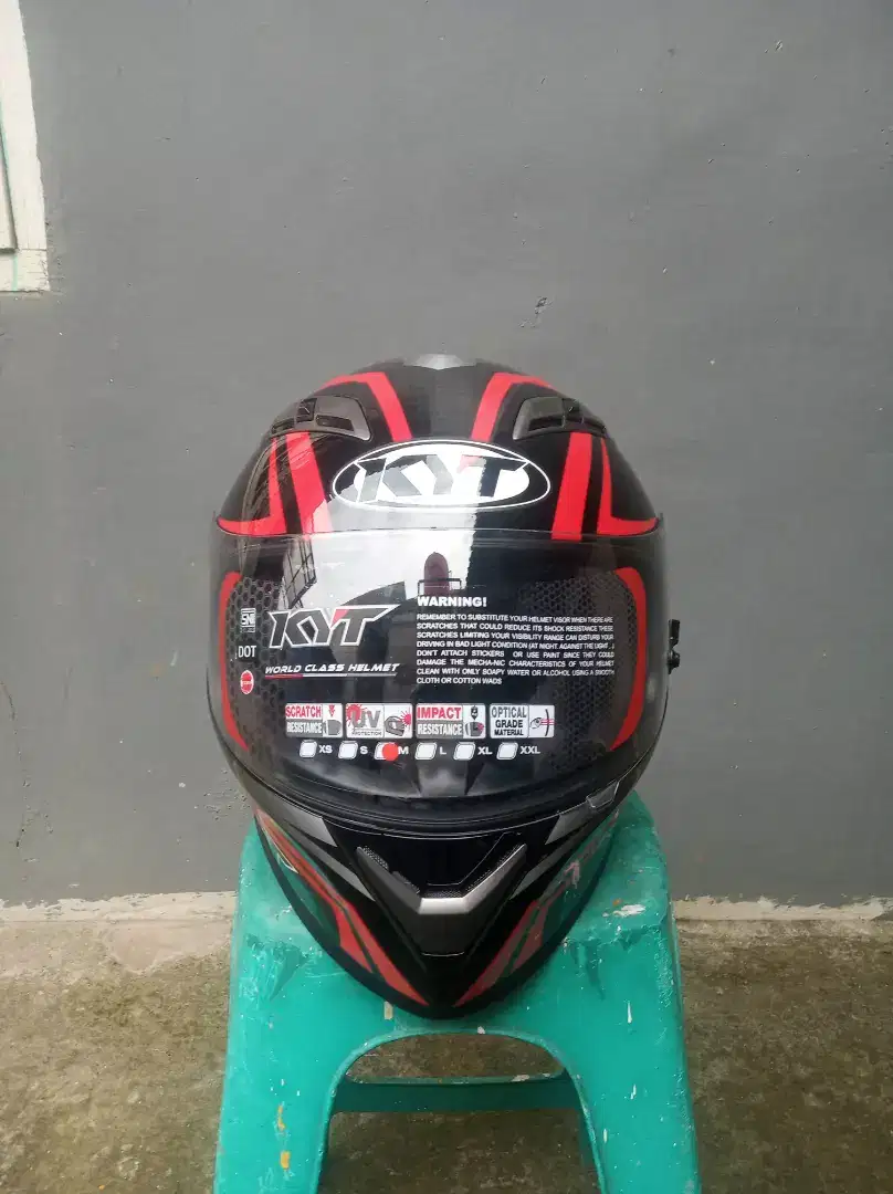 Helm KYT Fullface Uk M