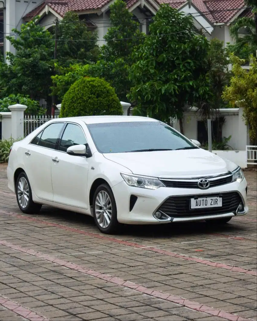 Toyota All New Camry V Putih 2015 Tdp Ringan Bu Antik Simpanan Baru