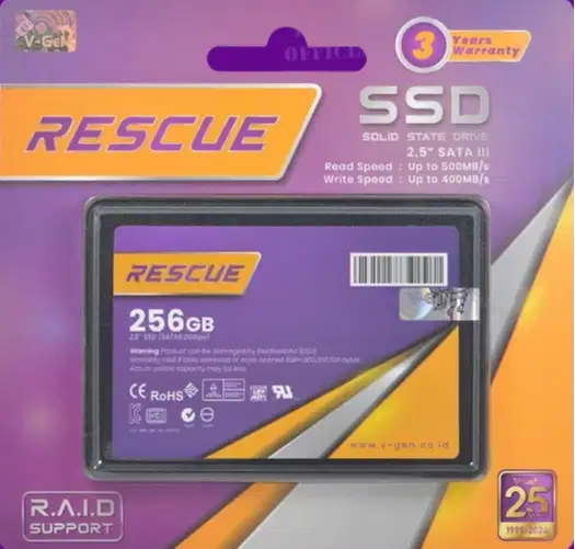 SSD (Solid State Drive) V-Gen 256GB Rescue