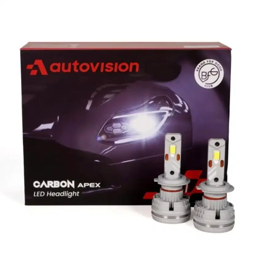 Lampu LED Autovision Carbon APEX - 85 watt - H11 / HB3