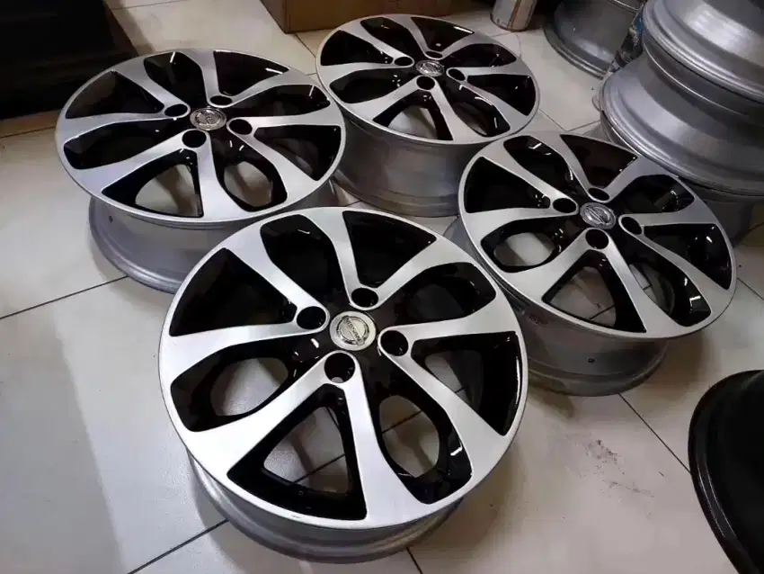 Velg Ori ENKEI Nissan March R15 4x100 Masuk PNP Datsun GO dan Cross