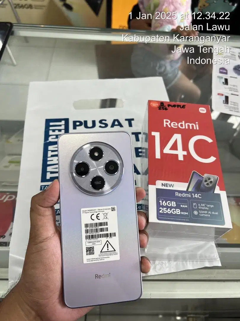 NEW REDMI 14C SEJUTAAN BISA KREDIT SYARAT KTP SAJA