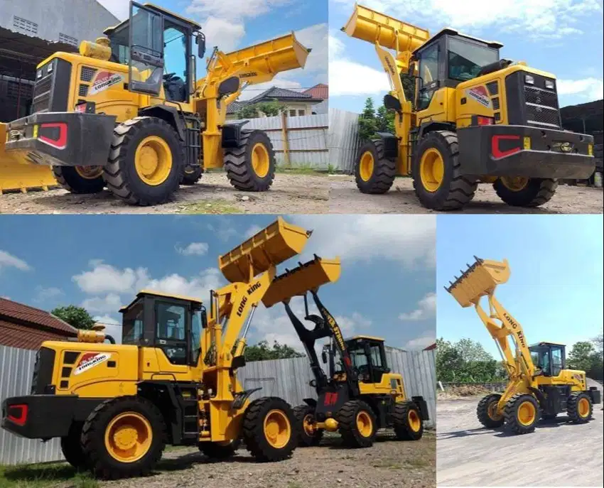 Wheel Loader China Murah Ready Stock Kapasitas 1 - 3 Kubik Tangguh