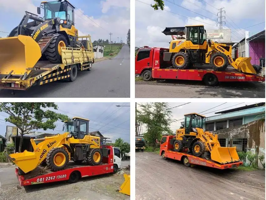 New Wheel Loader China Murah Kapasitas 1 - 3 Kubik Ready Stock Tangguh