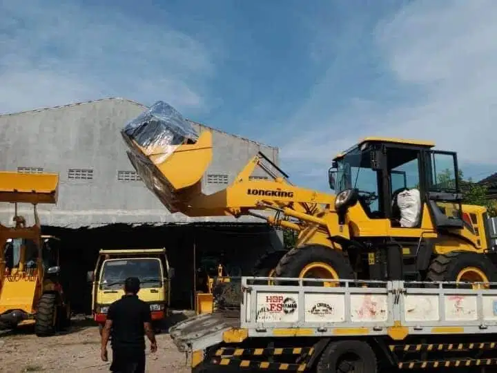 New Wheel Loader China Kapasitas 1 - 3 Kubik Ready Stock Murah Tangguh