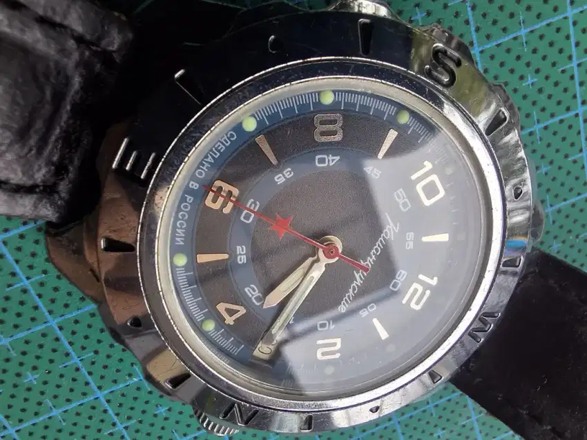 Dijual jam tangan Vostok Komandirskie original Russia manual winding