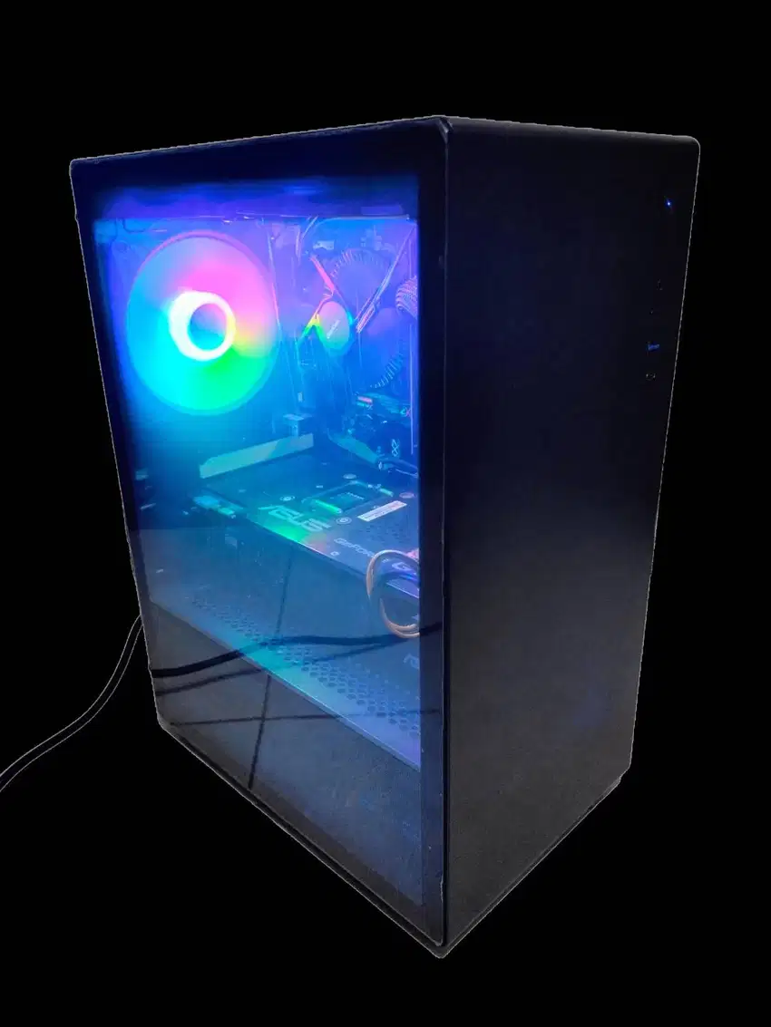 PC Gaming Rakitan I5 4460 RAM 16GB NVME 128GB HDD 500GB Asus GTX 650 T