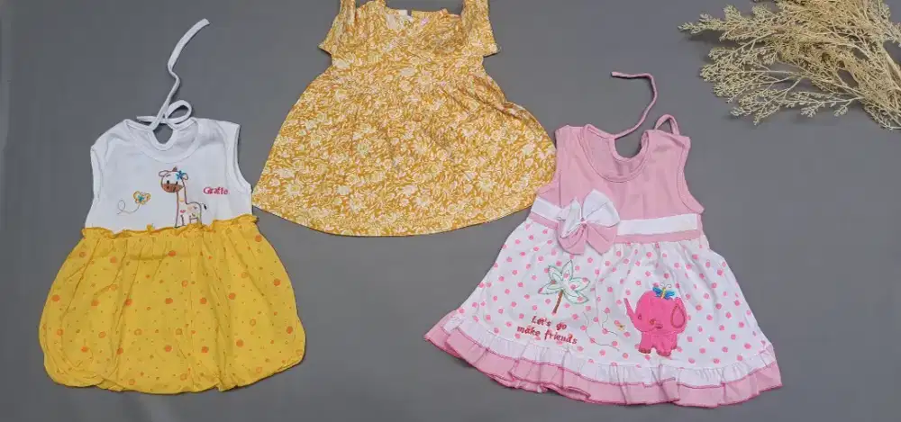 Baju Baby Gemes (3 Pcs)