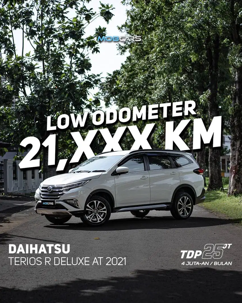 [LOW KM] FREE E-TOLL 1 JUTA TERIOS R DELUXE MATIC 2021 TERIOS METIC