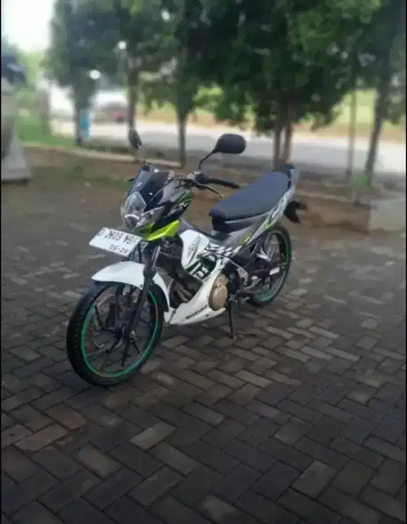 Suzuki Satria Fu 2012 plat bandung