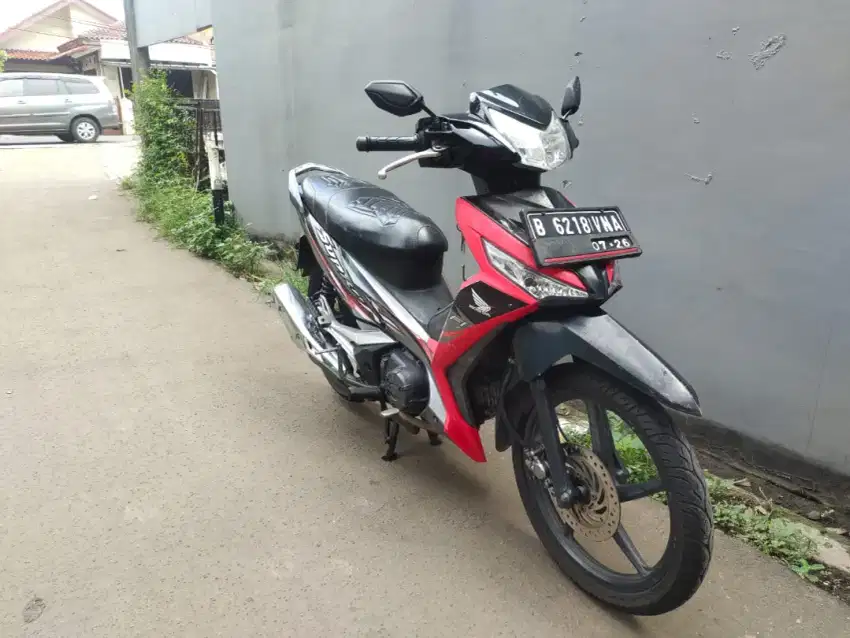 Honda Supra x 125 th 2016 surat lengkap pajak panjang plat Tangsel