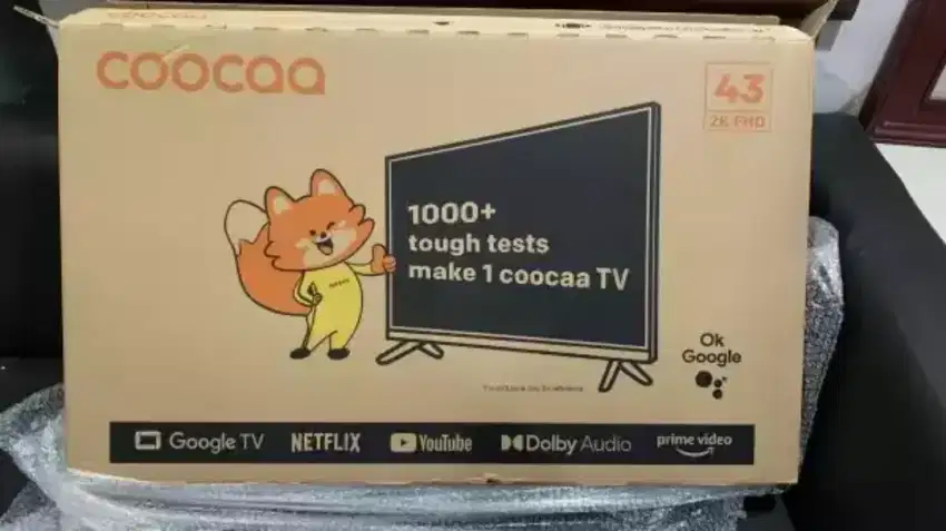 BARU SEGEL! GOOGLE TV 43 INCH COOCAA GARANSI RESMI