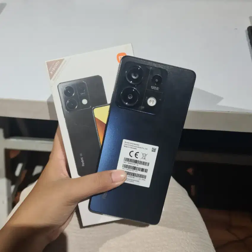 Xiaomi Redmi Note 13 5G 8/256 Fullset Mulus