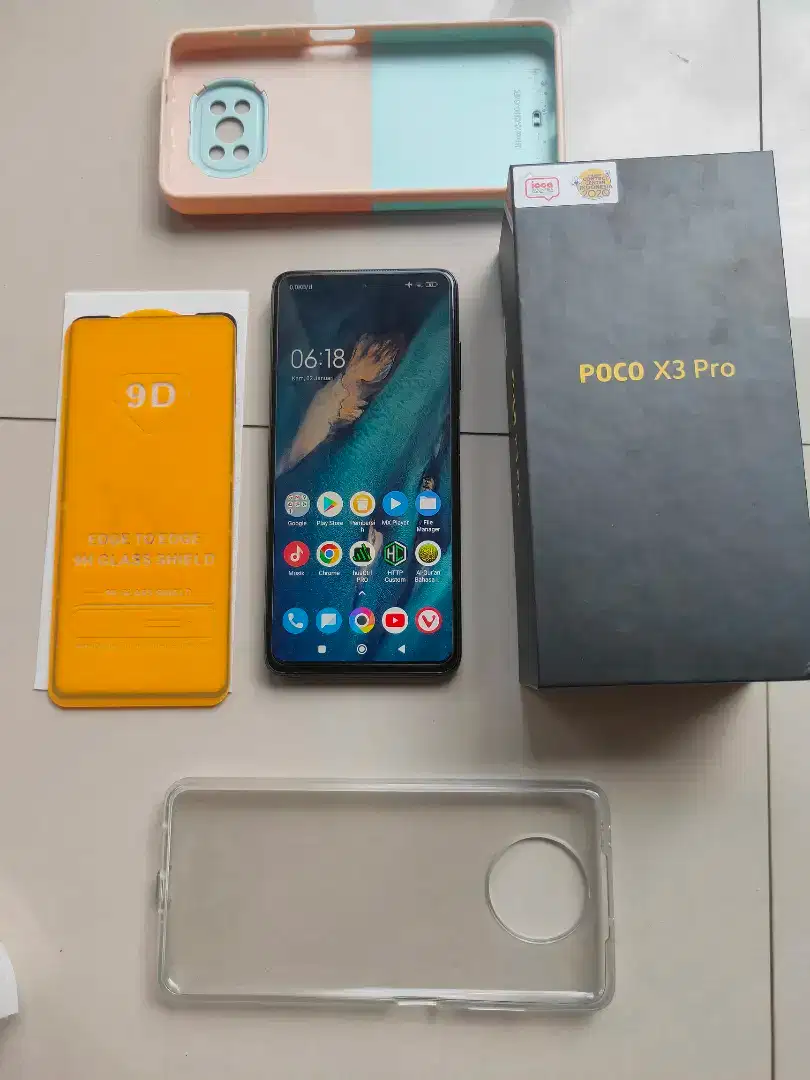 POCO X3 PRO FULLSET 6/128 SECOND