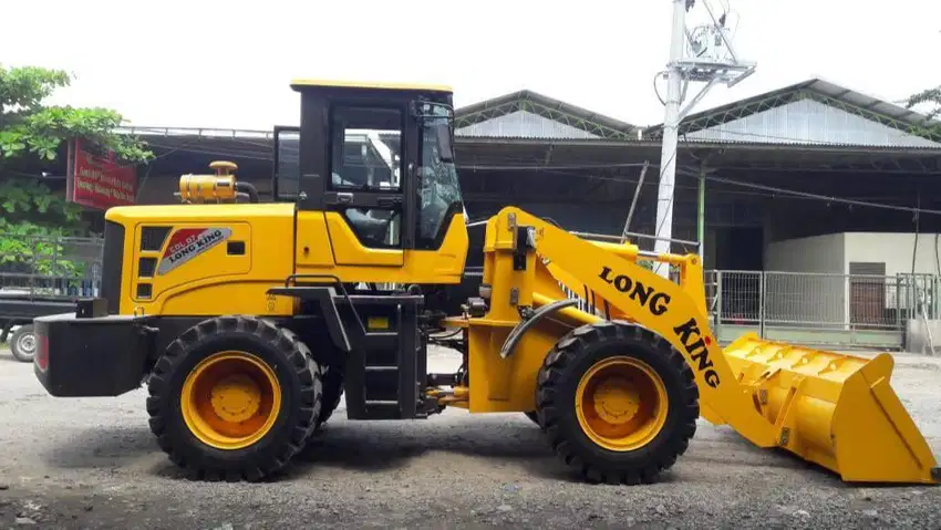 Ready Stock New Wheel Loader China Murah Tangguh Bucket 1 - 3 Kubik