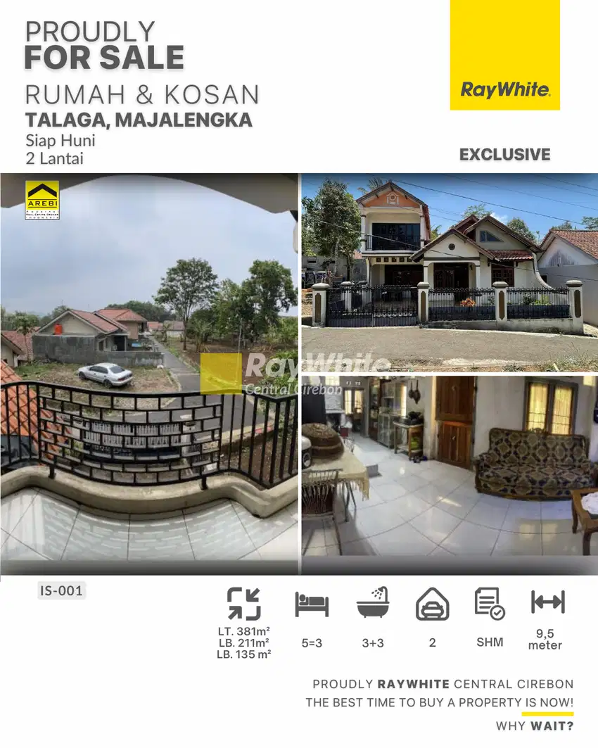 Jual Rumah Dan Kosan di Talaga, Majalengka