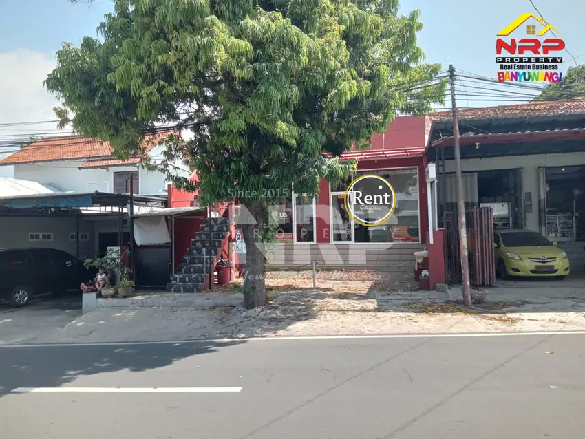 Disewakan Ruko Strategis di tepi Jl. Widuri - Banyuwangi