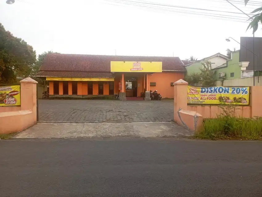 Dijual cepat bangunan Rumah makan , gelora indah II purwokerto