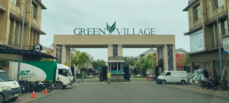 perumahan Green village . unit di jual. hrg nego