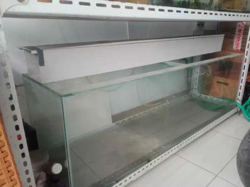 Aquarium Ikan Predator (Arwana, Oscar, dll), Kondisi Baru.