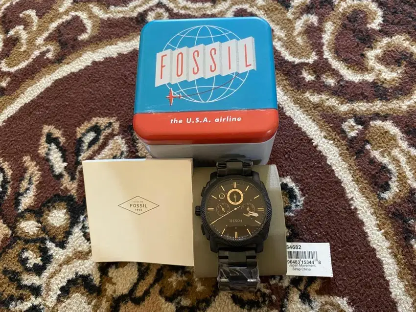 Jam Tangan Fossil Machine FS4682 (Original 100%)