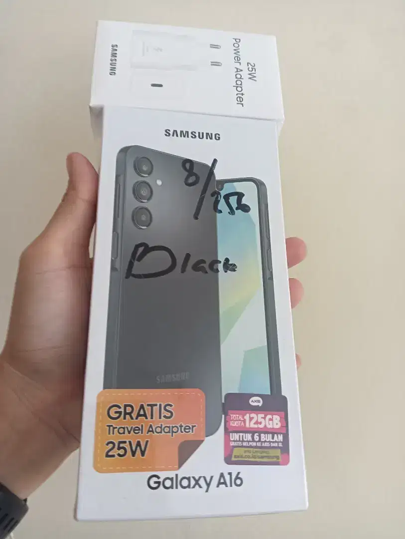 NEW SAMSUNG A16 8/256 GARANSI RESMI SEIN SEGEL