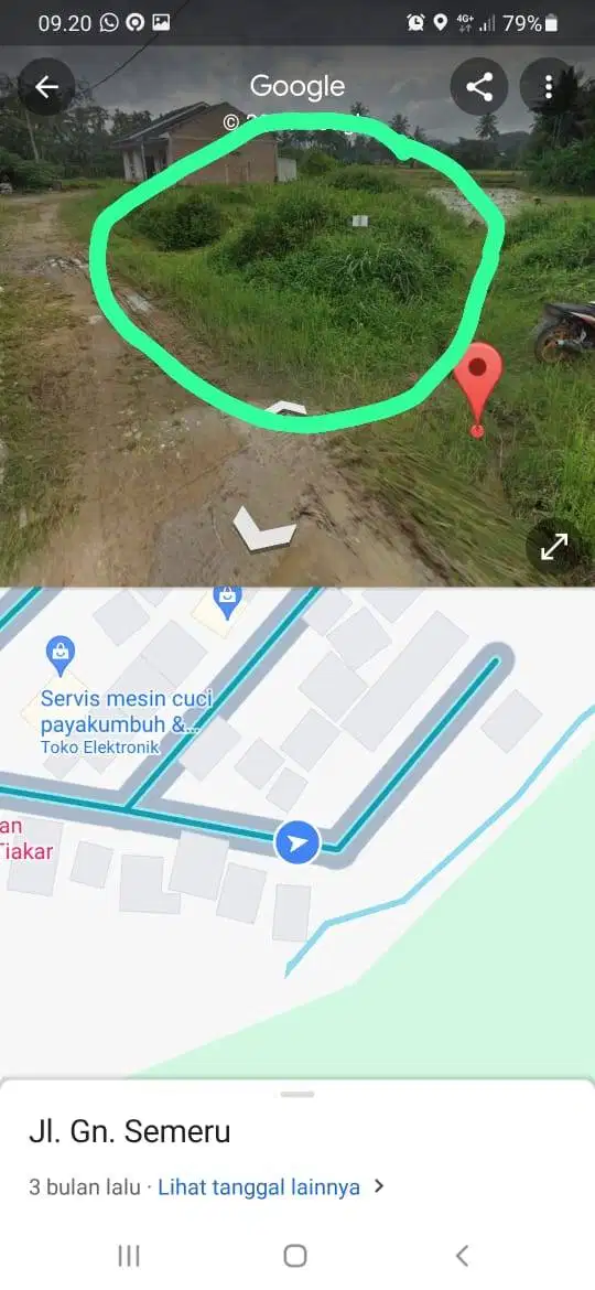 Dijual 2 Bidang Tanah (2 SHM-terpisah) Perumahan Shavilla Tiakar-Pyk