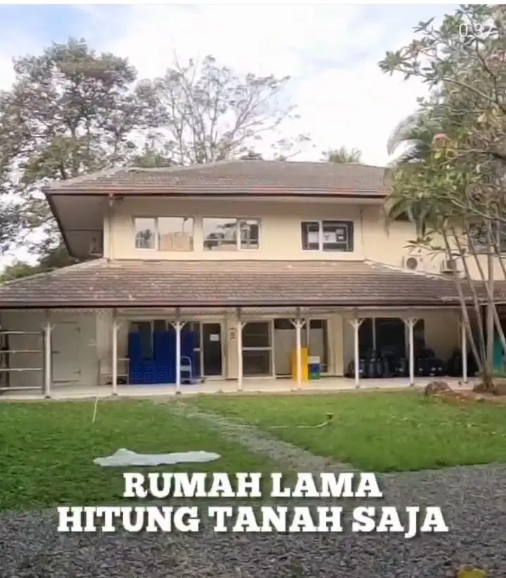 Rumah Lama Kemang hitung Tanah Saja Luas 3450m2