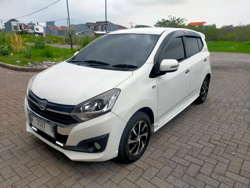 DAIHATSU AYLA R 1.2 AT 2019 PUTIH KM 75rb Tanpa PR