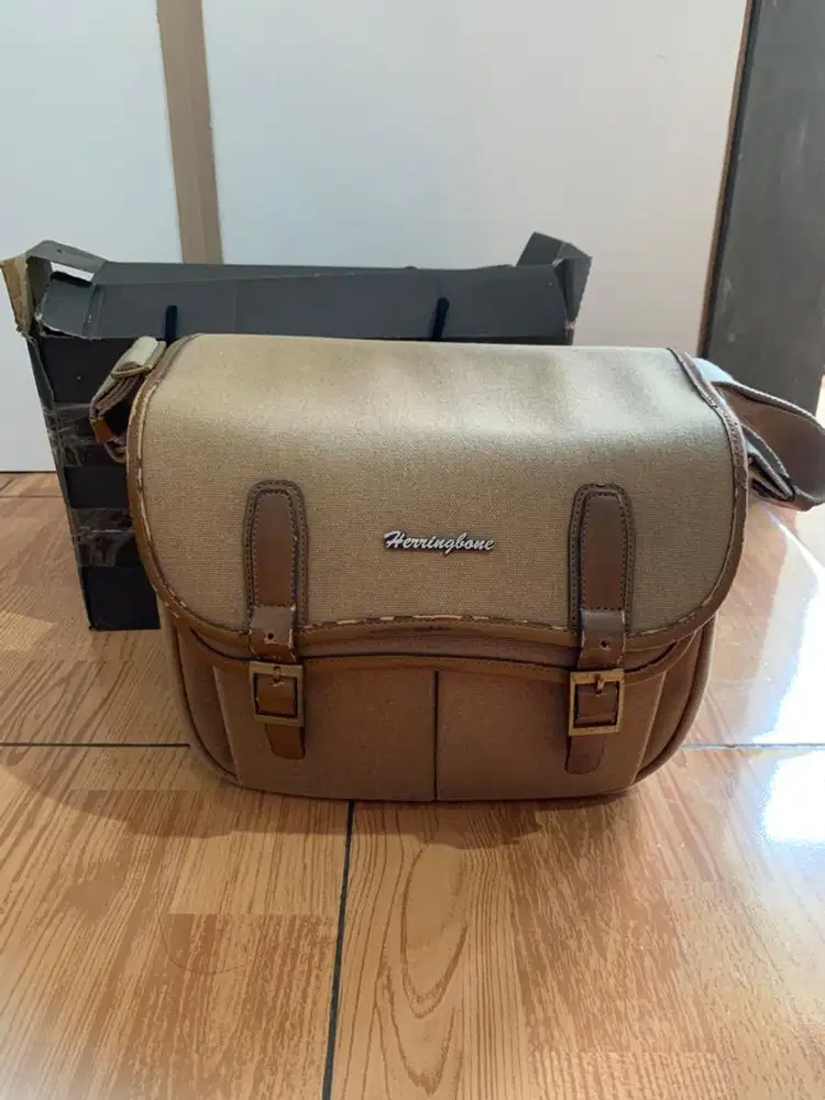 Tas kamera Herringbone