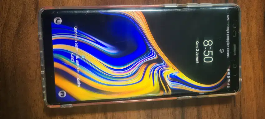 Samsung Note 9 SEIN Fullset Ori, Fullset, Jarang Pakai