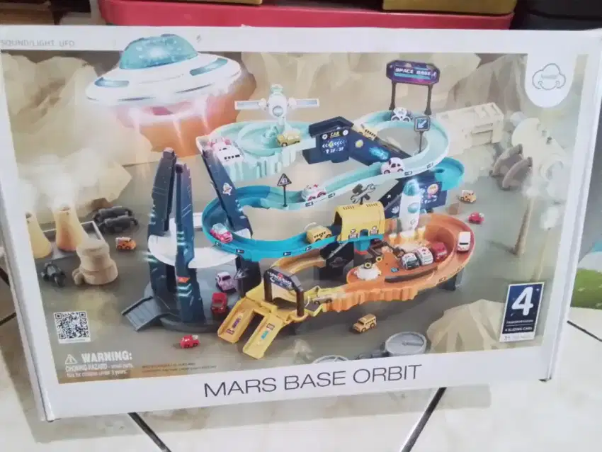 Mainan anak Mars base orbit sevond preloved