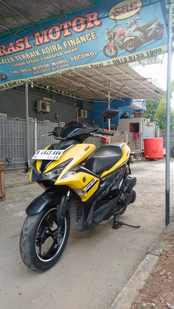 Yamaha Aerox 155 VVA Tahun 2018 Rawatan!!