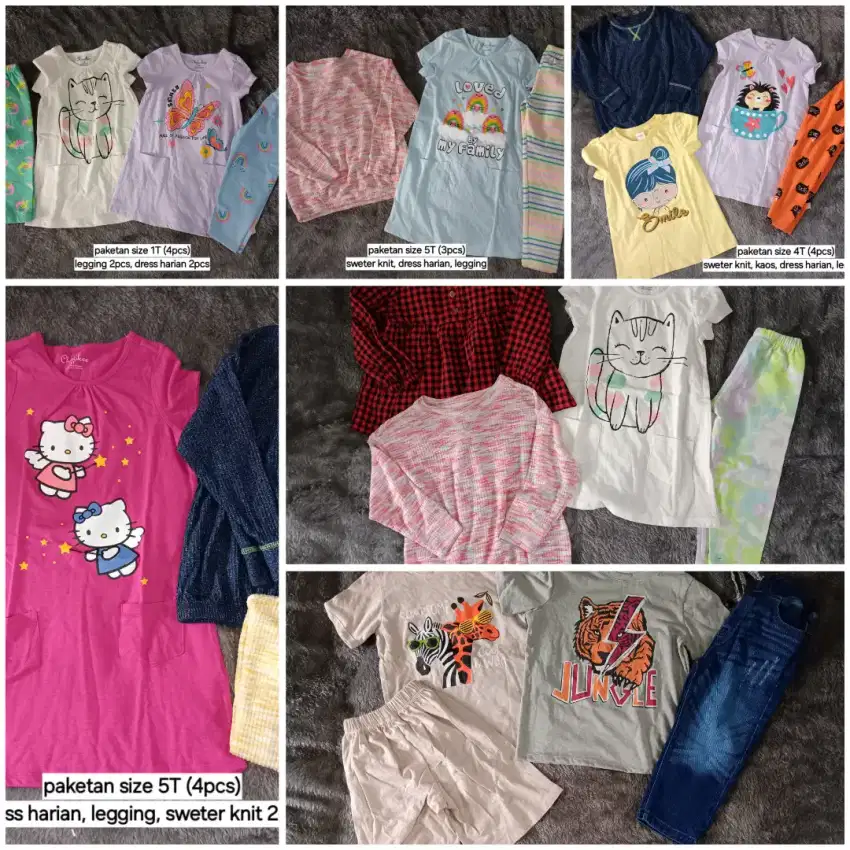 PAKET USAHA BAJU ANAK 33PCS MURAAAH