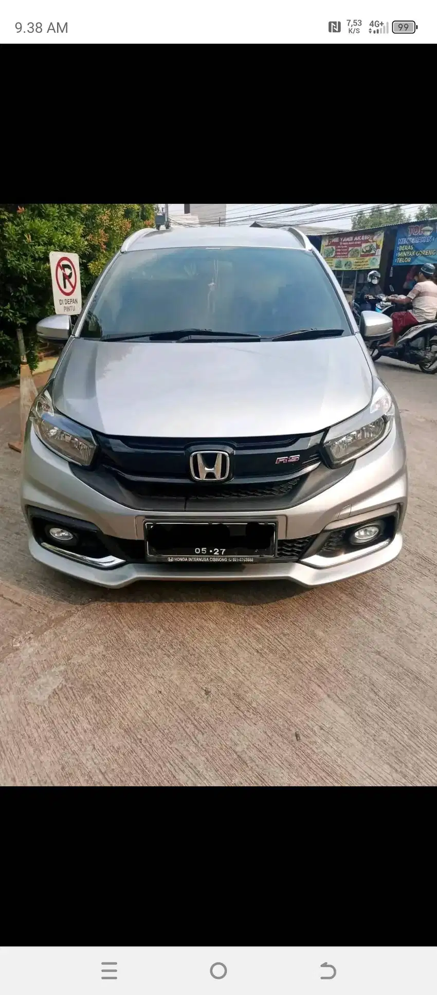 Dijual Honda Mobilio 2017 type RS