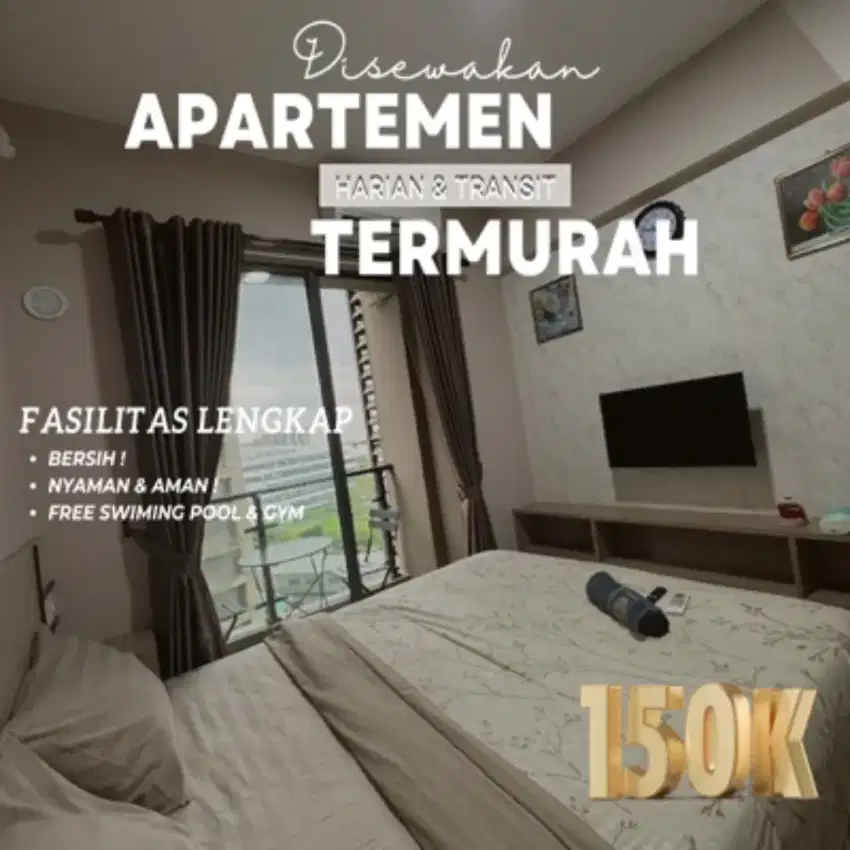 Sewa apartemen Transpark Juanda Bekasi Harian Termurah