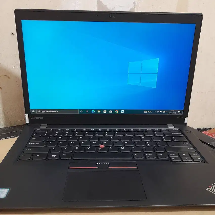 Lenovo Thinkpad T470s Core i7 Gen 7 RAM 8GB SSD 256GB Laptop Second