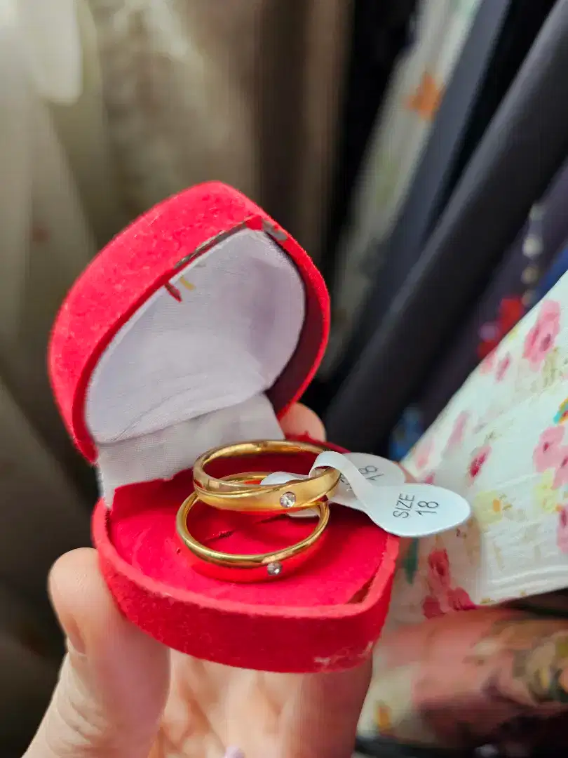 Cincin couple hadiah kado gift