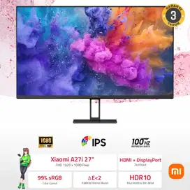 Monitor Xiaomi 27INCHI  A27i FHD IPS  sRGB HDR10 100Hz HDMI