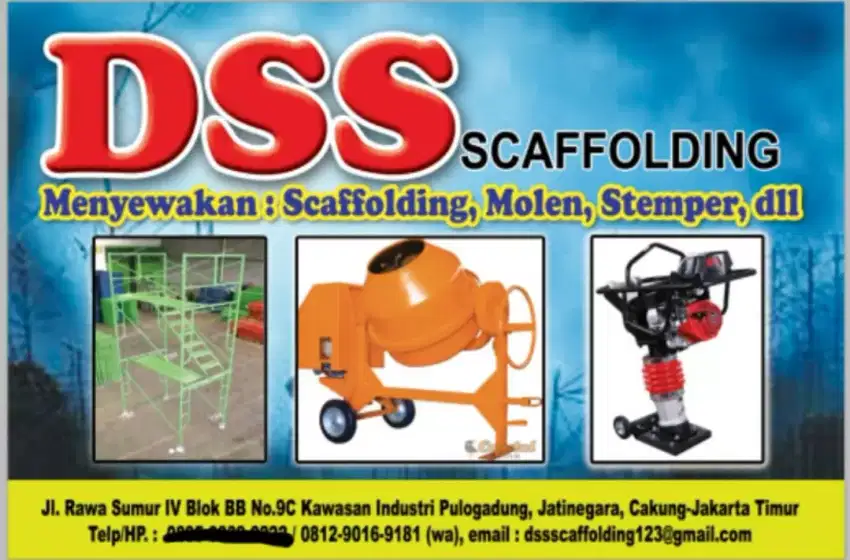 Sewa scaffolding /molen/stamper dll